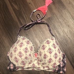 VS BOHO push up bikini top size 34D
